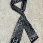 Chanel Gray Scarf