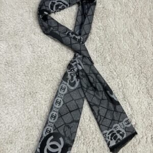 Chanel Gray Scarf